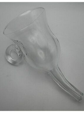Vintage Rare Pilgrim Glass USA Handblown Wine Funnel...